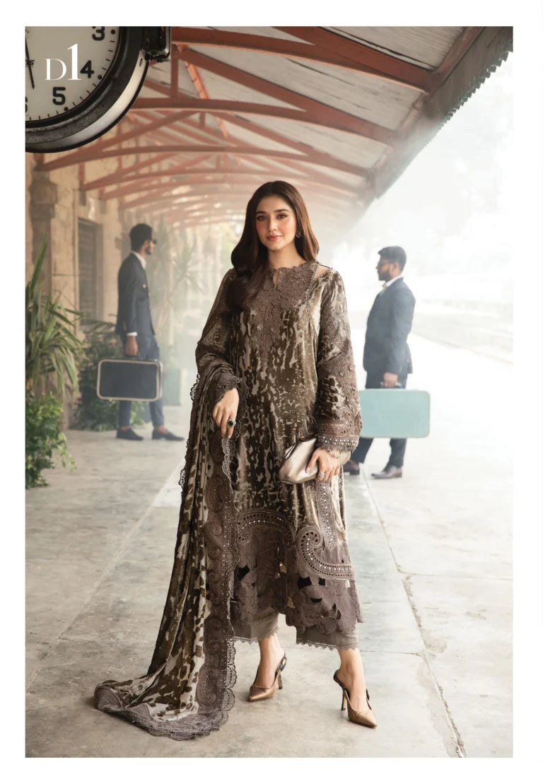 Maria.B Winter Luxe Winter Collection 24-D1 MASTER REPLICA