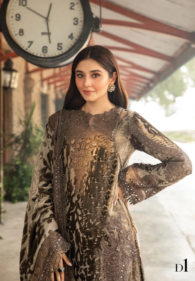 Maria.B Winter Luxe Winter Collection 24-D1 MASTER REPLICA