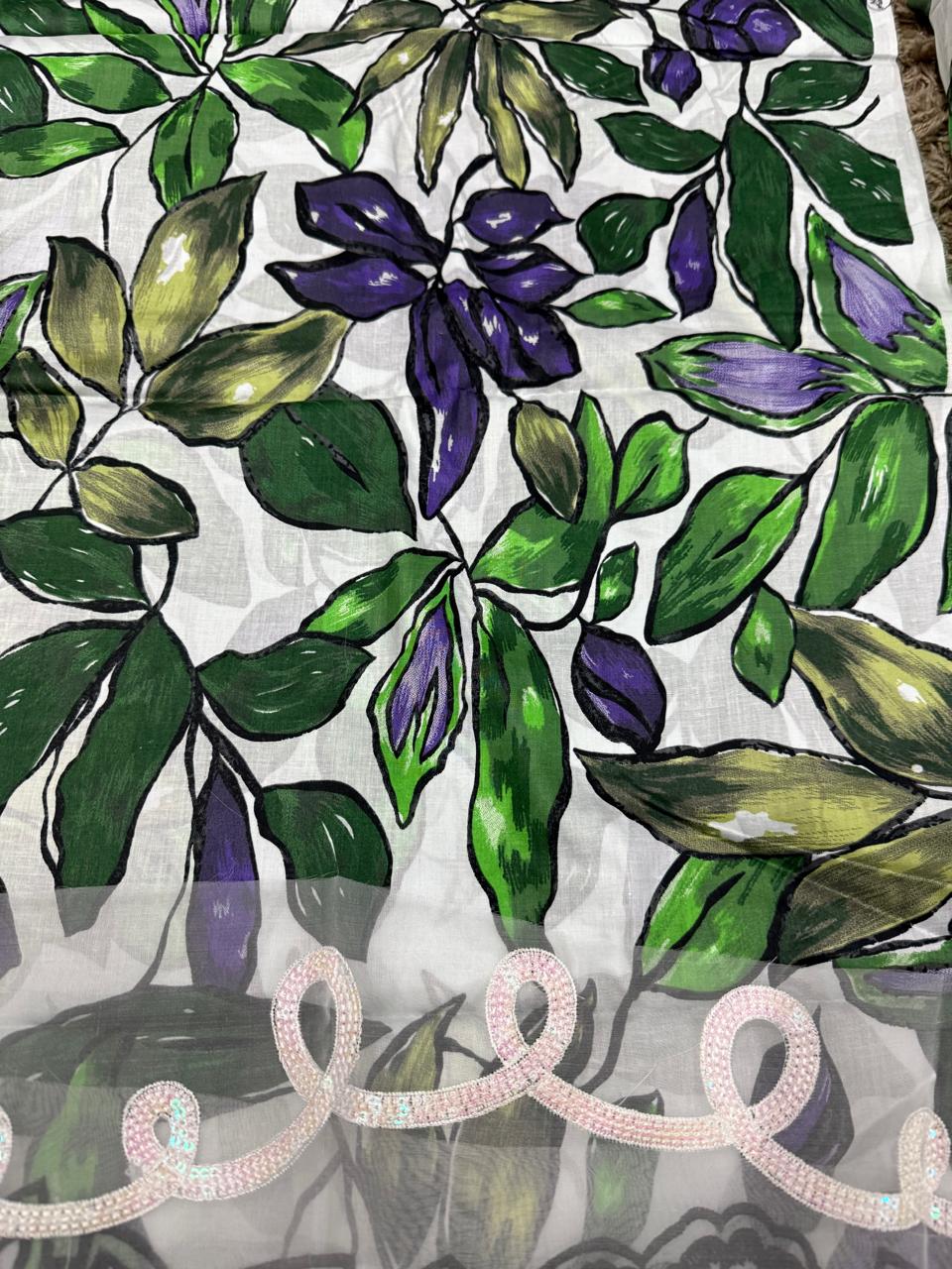 MARIA B Mprints Unstitched Lawn Collection 2025 | Spring Summer | 5A MASTER REPLICA