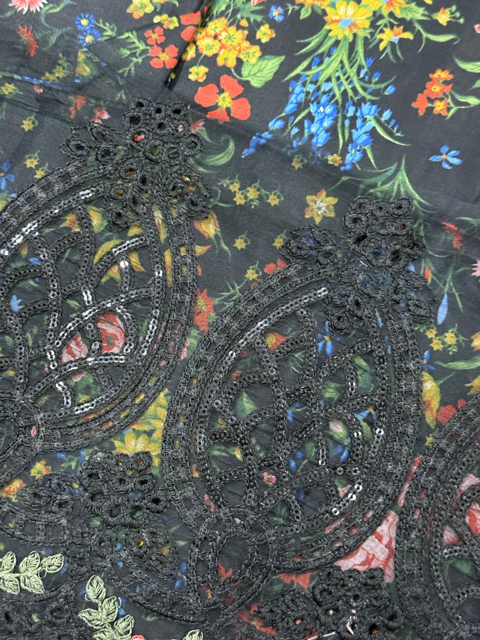 MARIA B Mprints Unstitched Lawn Collection 2025 | Spring Summer | 7B MASTER REPLICA